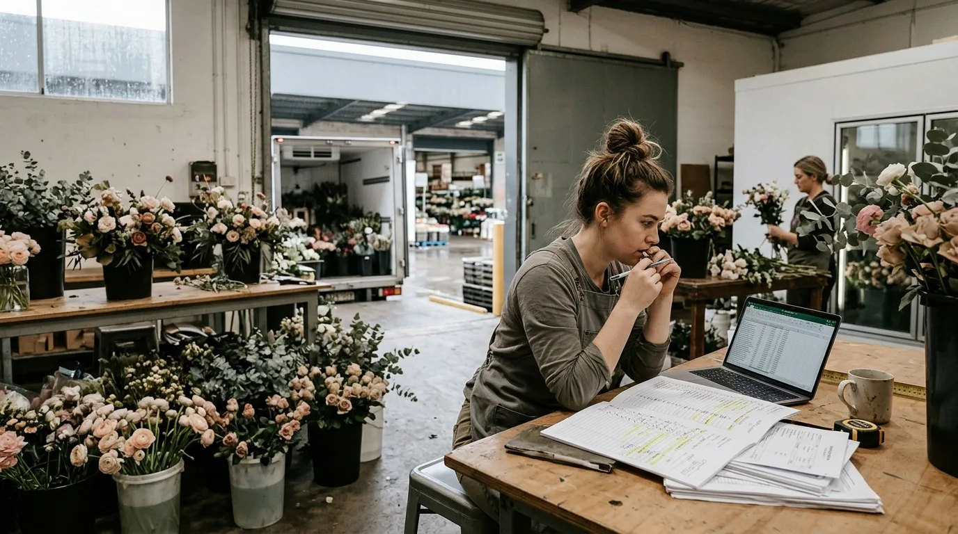 Photograph from the world of this guide: Florist to Wholesaler Communication: Why Email Isn't Enough for Event Orders