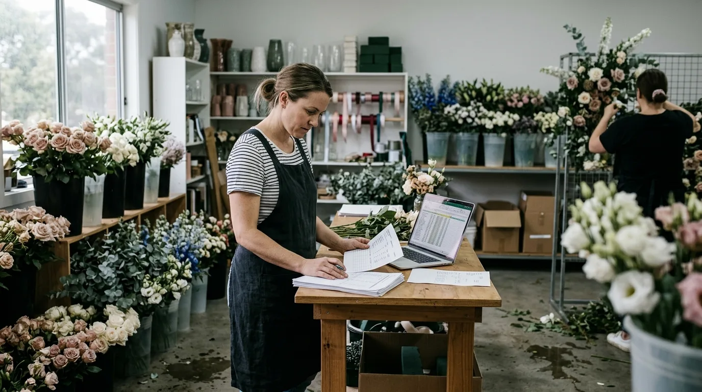 Photograph from the world of this guide: How Event Florists Can Stop Losing Money on Stem Count Errors