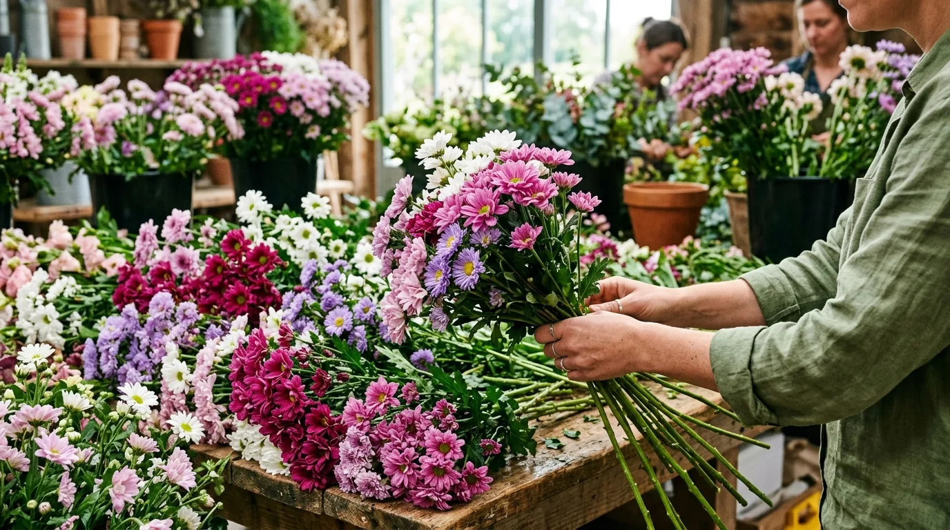 Photograph from the world of this guide: Weekly Flower Order Planning for Event Florists: A Better System